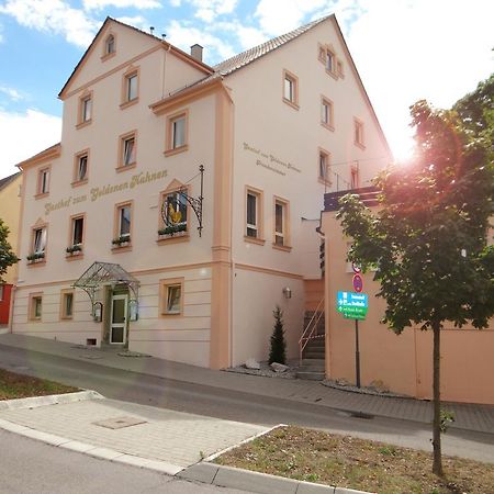 Hotel-Restaurant Zum Goldenen Hahnen Markgröningen Εξωτερικό φωτογραφία